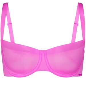 SKIMS NWOT Pink Unlined balconette Bra